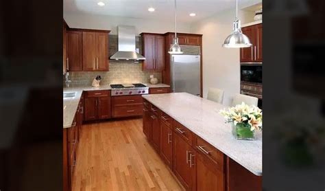 black stainless steel with cherry cabinets|bright white cherry cabinets.